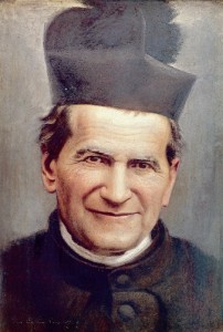 retrato de San Juan Bosco