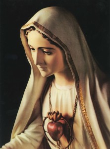 Imágenes del inmaculado corazón de María