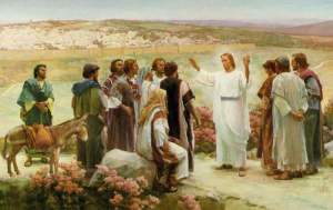 Imágenes de Jesús y sus discípulos